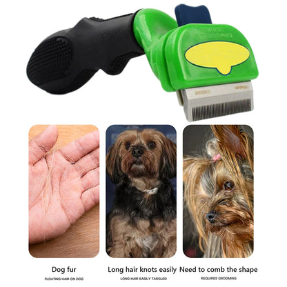 Pet Comb for Dog Cat Hair Removal Brush Pet Grooming Tools Cini Furmines Hair Shedding Trimmer Comb Puppy Cleaning Supplies