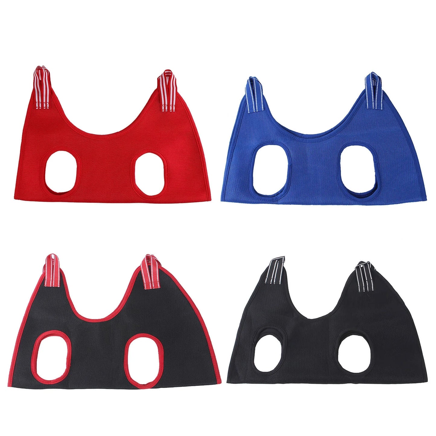 Pet Supplies Pet Grooming for Dog Grooming Harness for Nail Trimming Pet Grooming Sling Helper Holder Pets Polyester Red